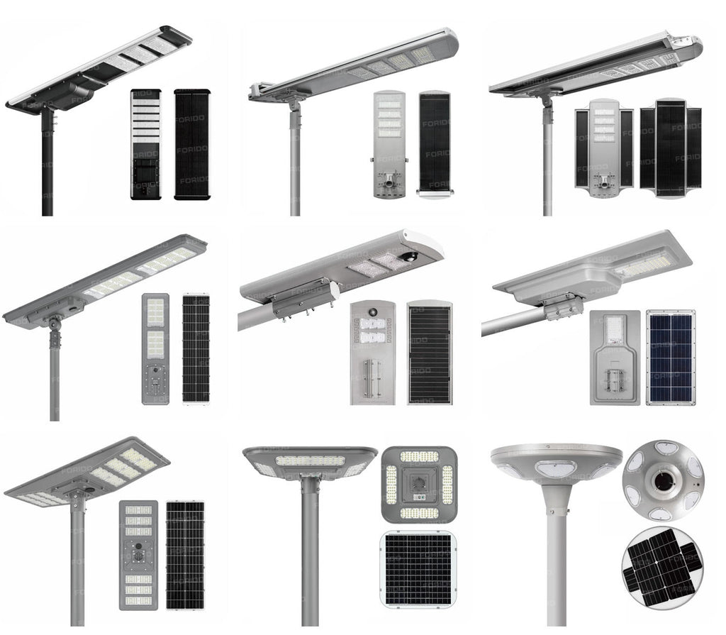 All-in-One Solar LED Street Light | Lampadaire Solaire LED Tout-en-Un