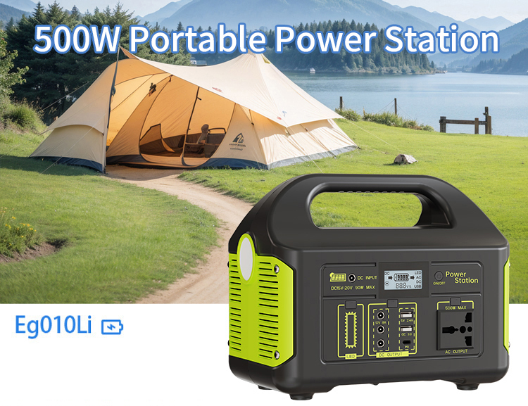 Eg010Li 500W Portable Power Station – Function Description
